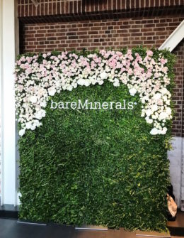 floral grass wall